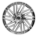 Motiv 429C-2291440 22x9 Cast Aluminum Wheel for 5x108 and 5x4.50 Bolt Pattern, +40 Offset, Hub Bore 73.1mm