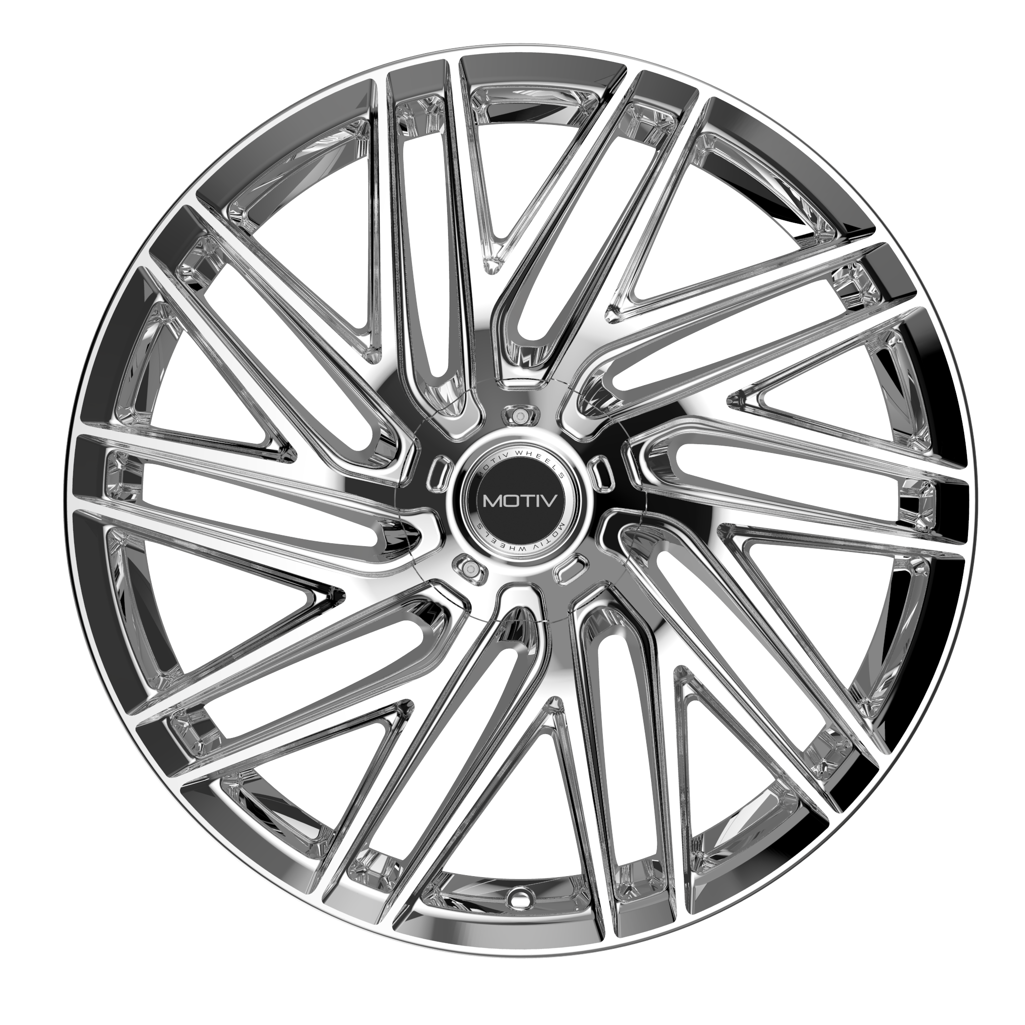 Motiv 429C-2291440 22x9 Cast Aluminum Wheel for 5x108 and 5x4.50 Bolt Pattern, +40 Offset, Hub Bore 73.1mm