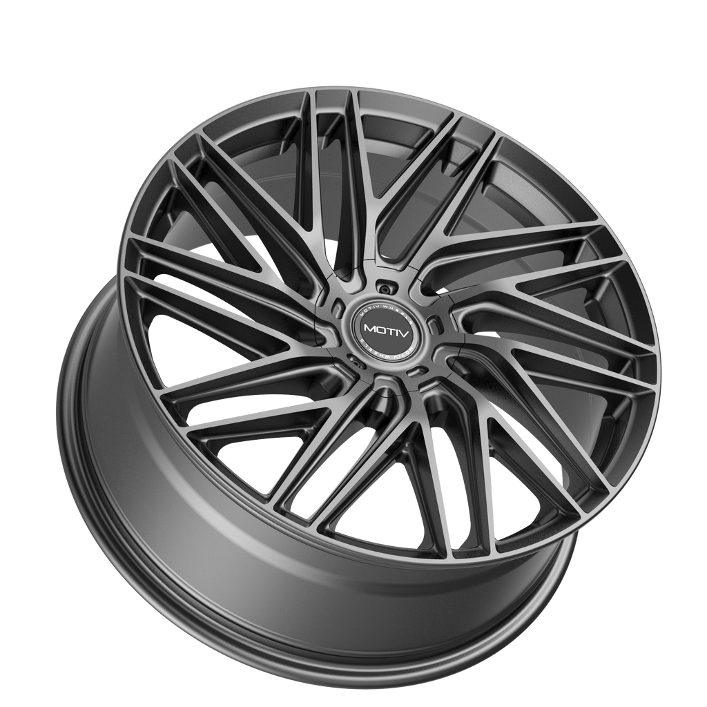 Motiv 429G-2855740 20x8.5 Cast Aluminum Wheel with 5x4.50 & 5x120 Bolt Pattern, +40 Offset