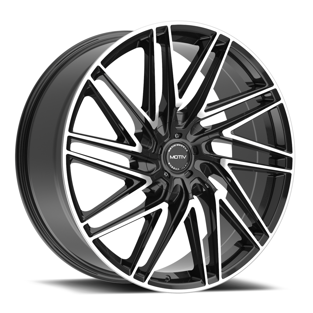 Motiv 429MB Cast Aluminum 22x9 All-Terrain Wheel with 6x135 and 6x5.50 Bolt Patterns and +25 Offset