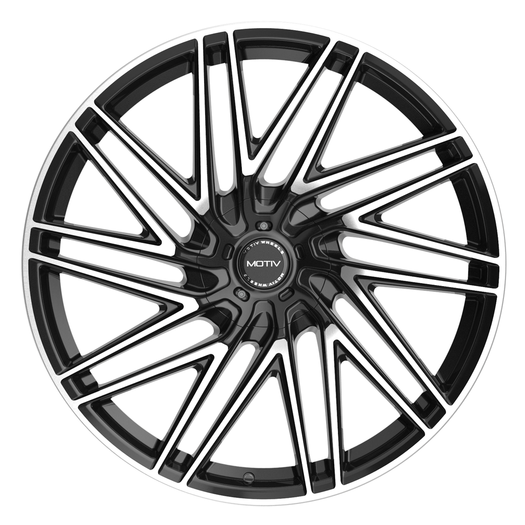 Motiv 429MB Cast Aluminum 22x9 All-Terrain Wheel with 6x135 and 6x5.50 Bolt Patterns and +25 Offset