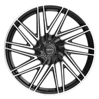Motiv 429MB Cast Aluminum 22x9 All-Terrain Wheel with 6x135 and 6x5.50 Bolt Patterns and +25 Offset