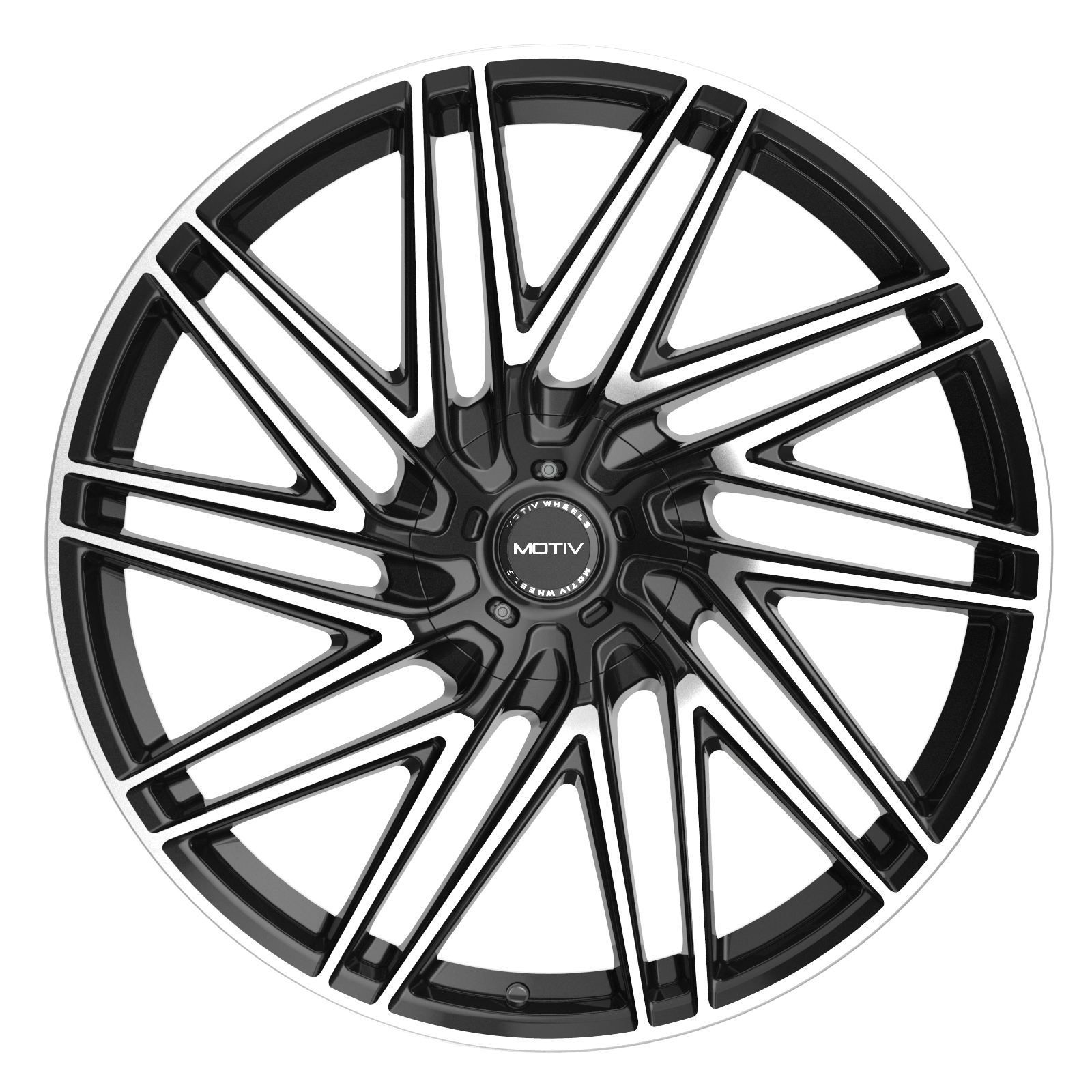 Motiv 429MB 24x9.5 Cast Aluminum Off-Road Wheel with +15 Offset and Multi Bolt Pattern