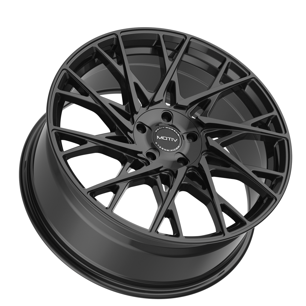 Motiv 430B Maestro 17x7.5 Cast Aluminum Wheel with 5x100 Bolt Pattern and +40 Offset