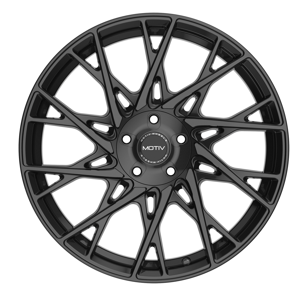 Motiv 430B Maestro 17x7.5 Cast Aluminum Wheel with 5x100 Bolt Pattern and +40 Offset