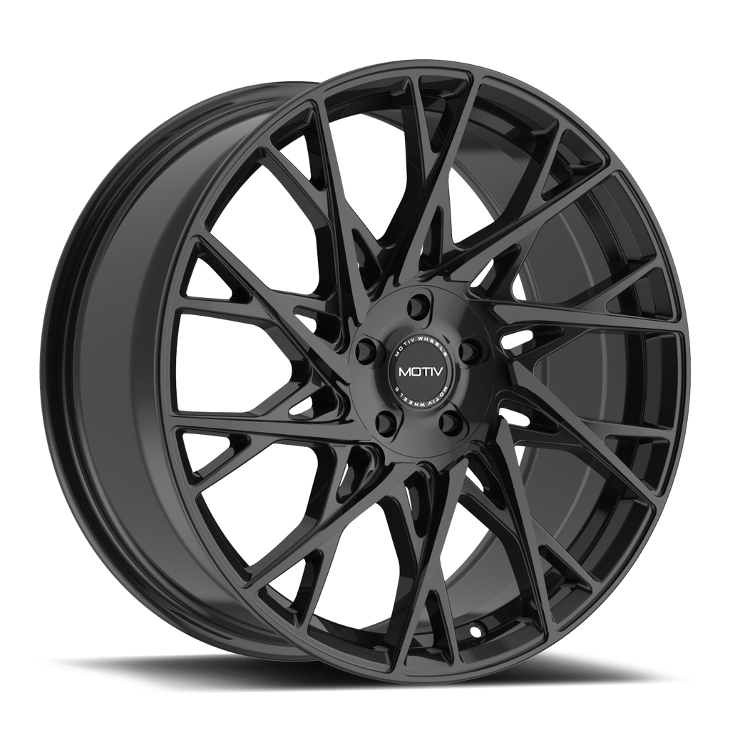 Motiv 430B Maestro 17x7.5 Cast Aluminum Wheel with 5x100 Bolt Pattern and +40 Offset
