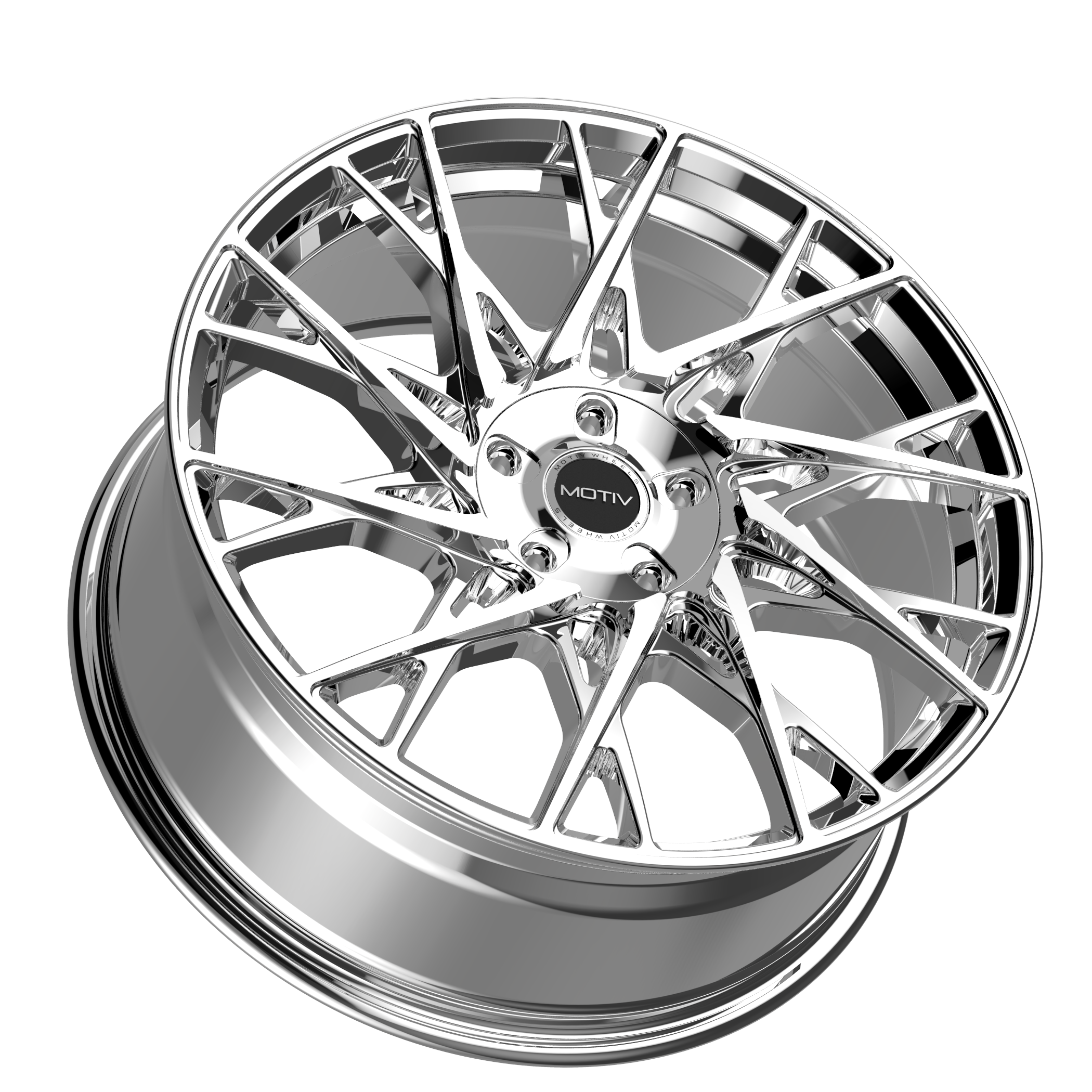 Motiv 430C Maestro 17x7.5 Cast Aluminum Wheel with 5x100 and 5x4.50 Bolt Patterns, +40 Offset