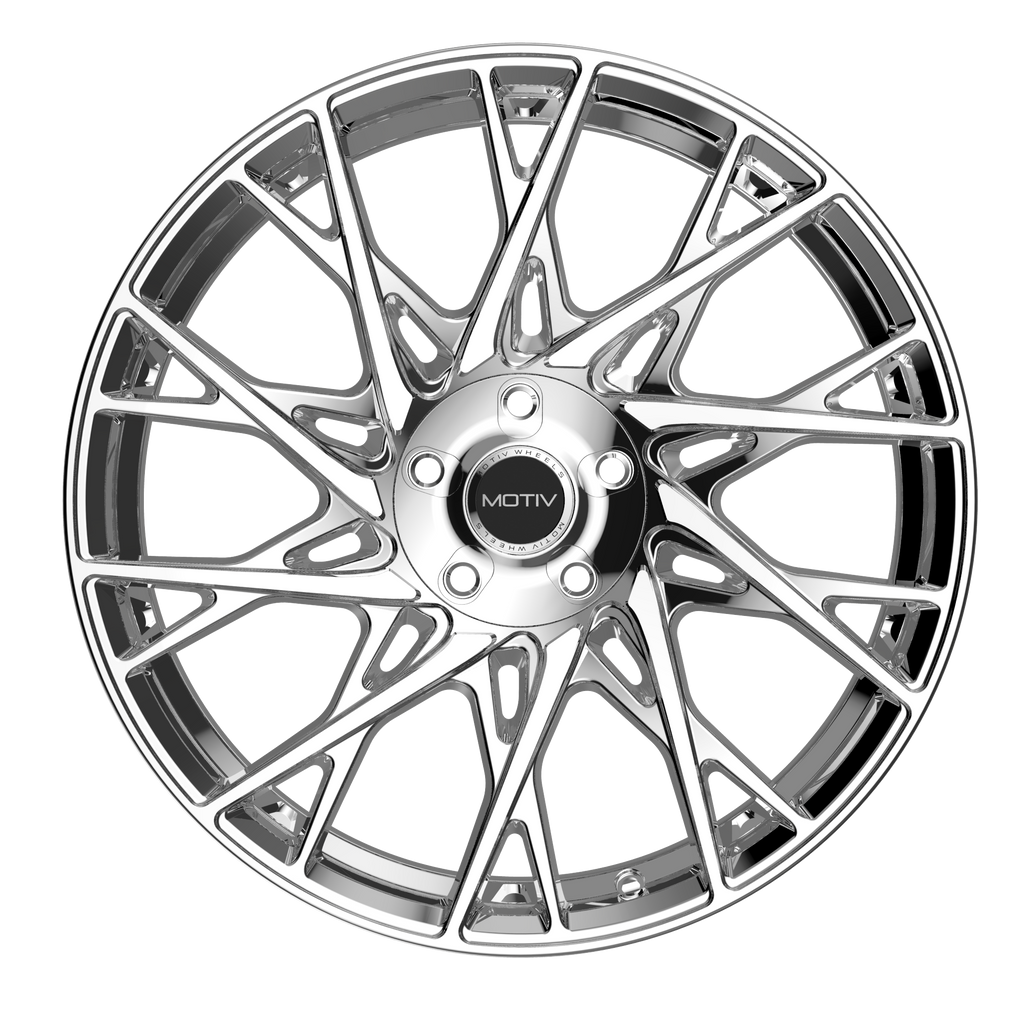 Motiv 430C Maestro 17x7.5 Cast Aluminum Wheel with 5x100 and 5x4.50 Bolt Patterns, +40 Offset
