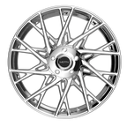 Motiv 430C Maestro 17x7.5 Cast Aluminum Wheel with 5x100 and 5x4.50 Bolt Patterns, +40 Offset