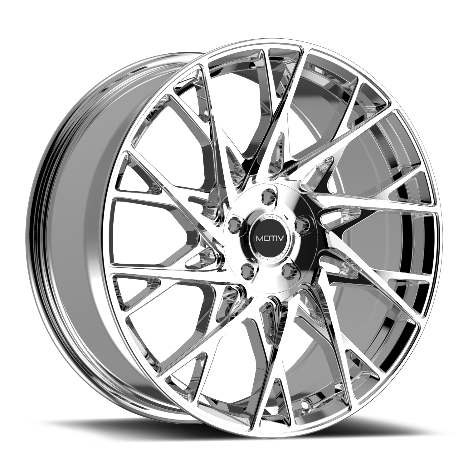 Motiv 430C Maestro 17x7.5 Cast Aluminum Wheel with 5x100 and 5x4.50 Bolt Patterns, +40 Offset