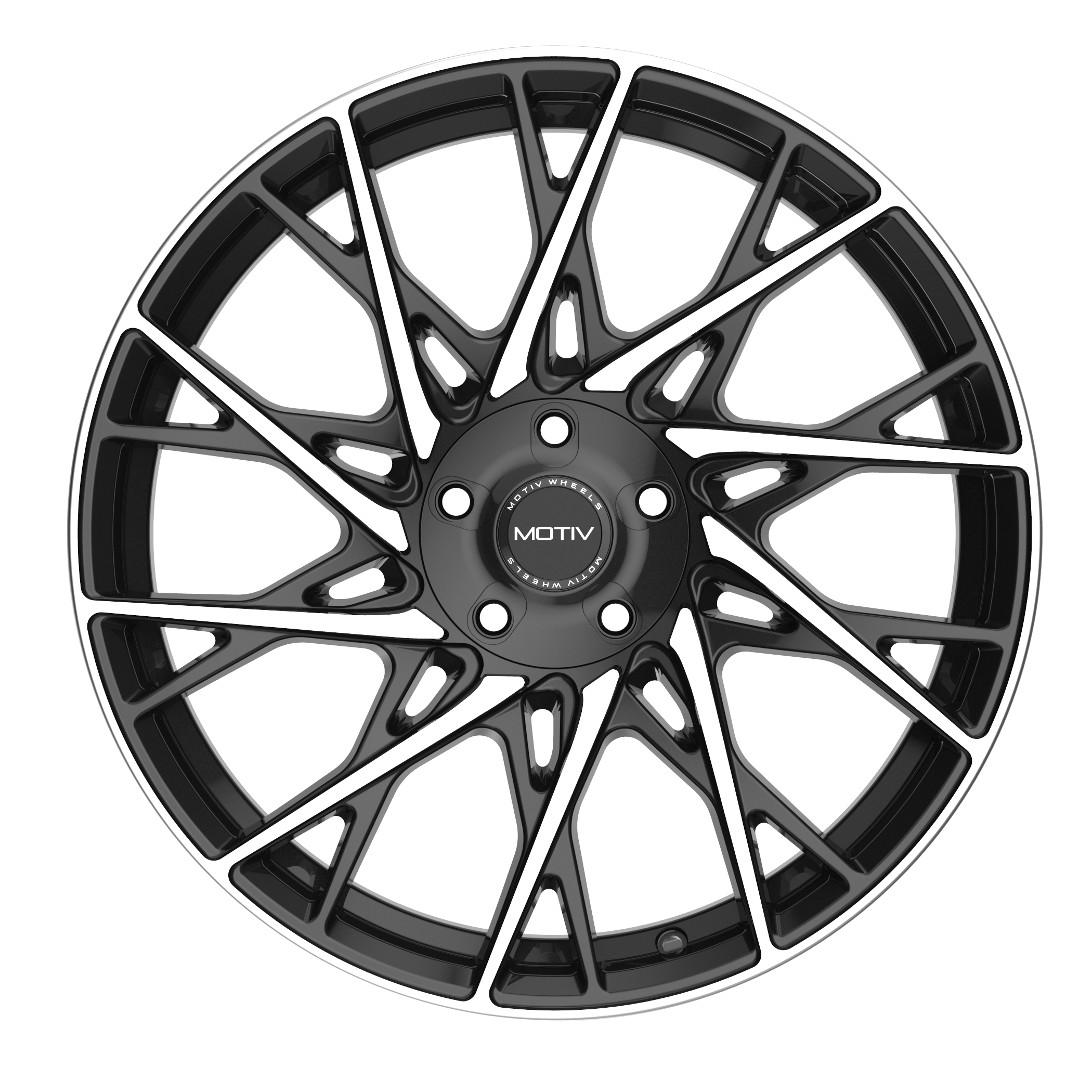 Motiv 430MB Maestro 17x7.5 Cast Aluminum Wheel with 5x100 / 5x4.50 Bolt Pattern and +40 Offset