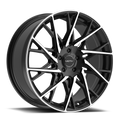 Motiv 430MB Maestro 17x7.5 Cast Aluminum Wheel with 5x100 / 5x4.50 Bolt Pattern and +40 Offset