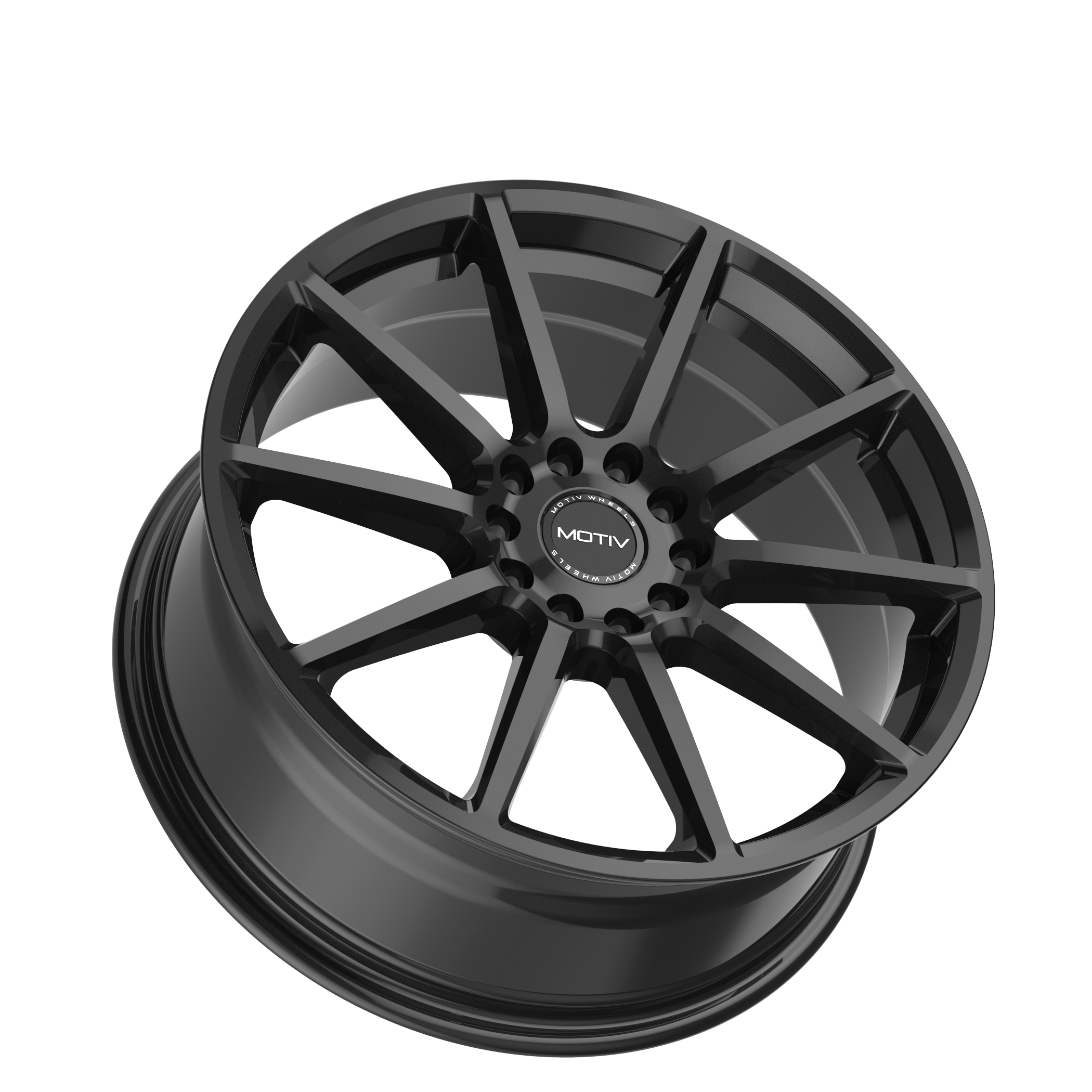 Motiv 431B Elicit 16x7.5 Cast Aluminum Wheel with 5x112 and 5x4.50 Bolt Patterns