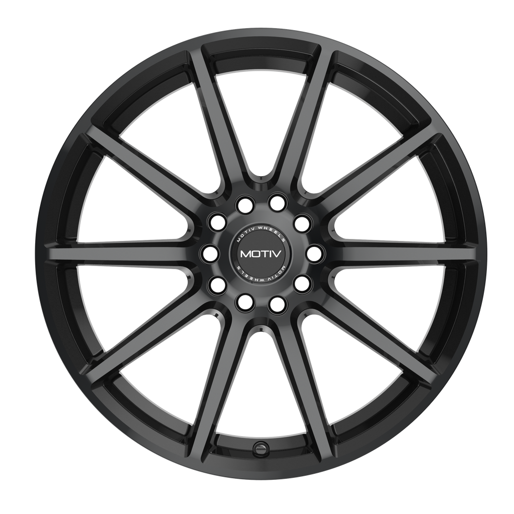 Motiv 431B Elicit 16x7.5 Cast Aluminum Wheel with 5x112 and 5x4.50 Bolt Patterns