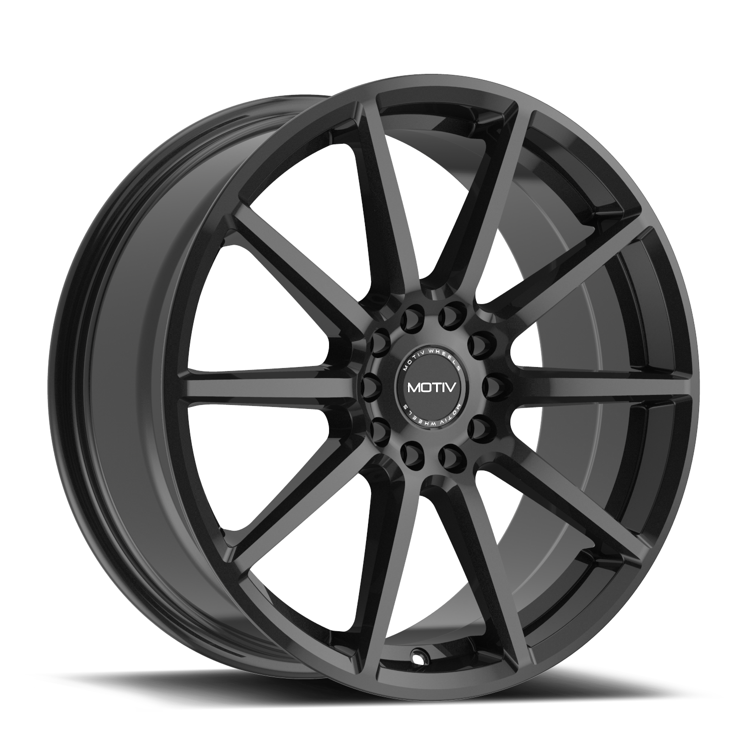 Motiv 431B Elicit 16x7.5 Cast Aluminum Wheel with 5x112 and 5x4.50 Bolt Patterns