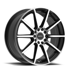 Motiv 431MB Elicit 18x7.5 Cast Aluminum Wheel with 5x112 and 5x4.50 Bolt Patterns, +40 Offset