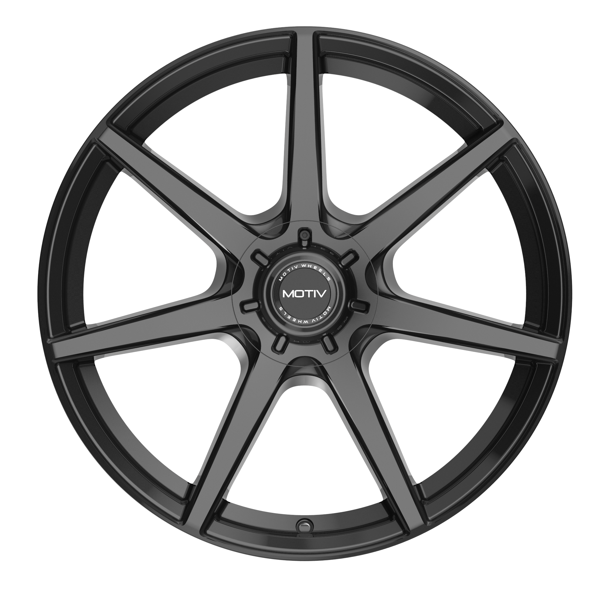 Motiv 432B 15x6.5 Cast Aluminum Wheel with 5x100 and 5x4.50 Bolt Patterns, +38 Offset