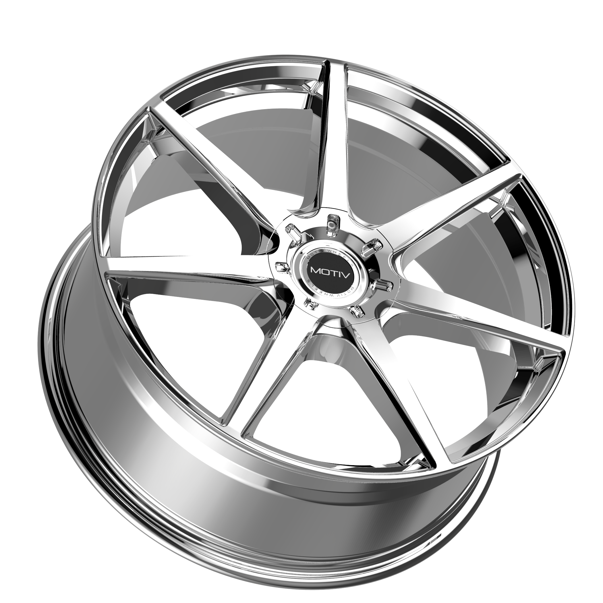 Motiv 432C Rigor 22x9 Cast Aluminum Wheel with 5x112 Bolt Pattern and +40 Offset