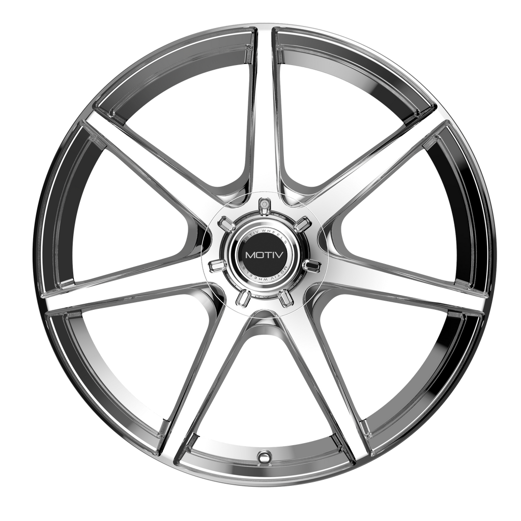 Motiv 432C Rigor 22x9 Cast Aluminum Wheel with 5x112 Bolt Pattern and +40 Offset