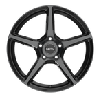 Motiv 433B Blade 17x7.5 Cast Aluminum Wheel with 5x4.50 Bolt Pattern and +40 Offset