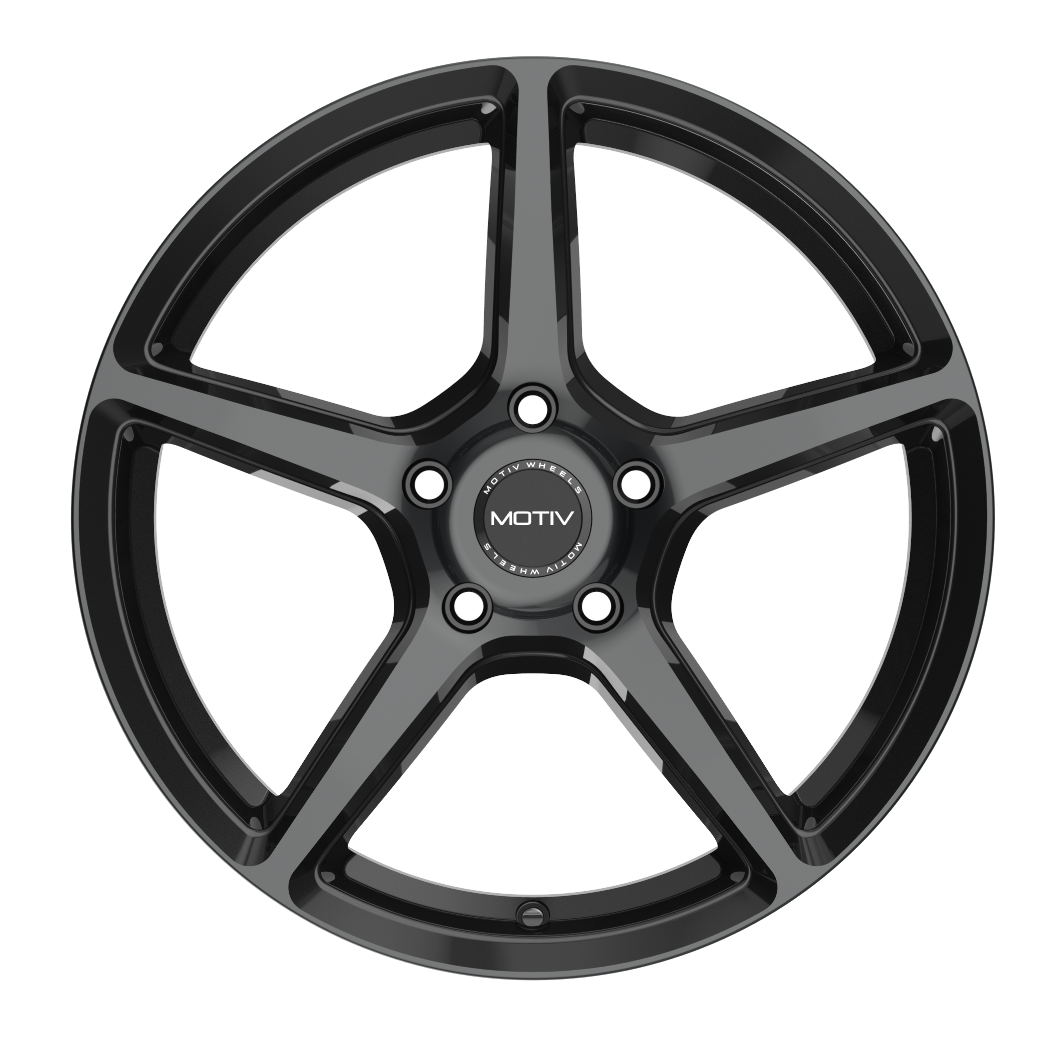 Motiv 433B Blade 18x7.5 Cast Aluminum Wheel with 5x108 Bolt Pattern and +40 Offset
