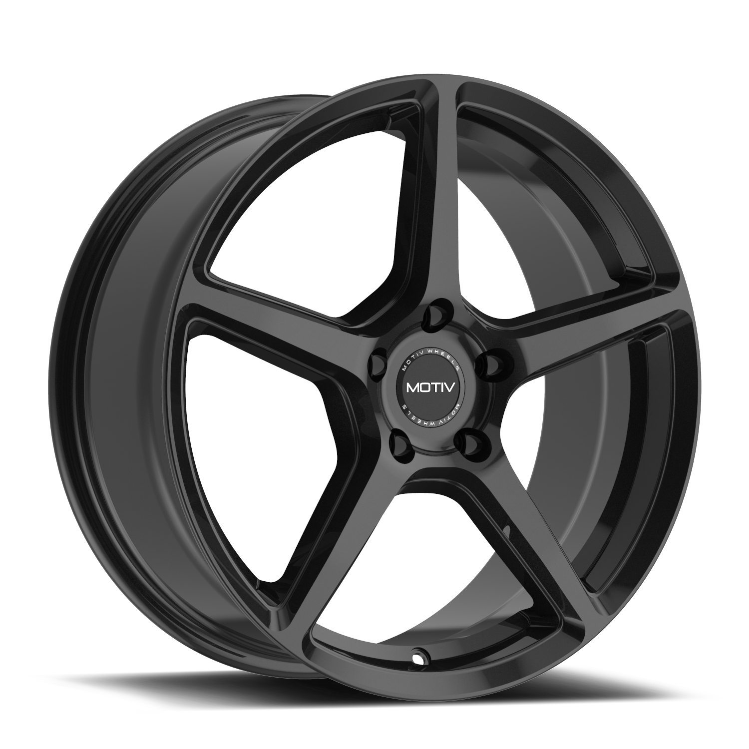 Motiv 433B Blade 17x7.5 Cast Aluminum Wheel with 5x4.50 Bolt Pattern and +40 Offset