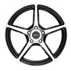 Motiv 433MB Blade 17x7.5 Cast Aluminum Wheel with 5x4.50 Bolt Pattern and +40 Offset