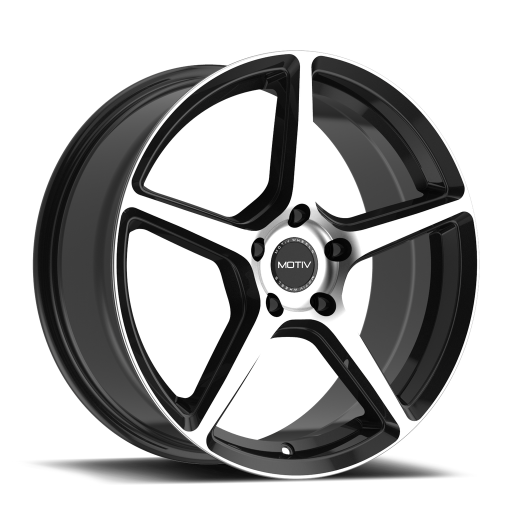 Motiv 433MB Blade 17x7.5 Cast Aluminum Wheel with 5x4.50 Bolt Pattern and +40 Offset