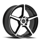 Motiv 433MB Blade 17x7.5 Cast Aluminum Wheel with 5x4.50 Bolt Pattern and +40 Offset