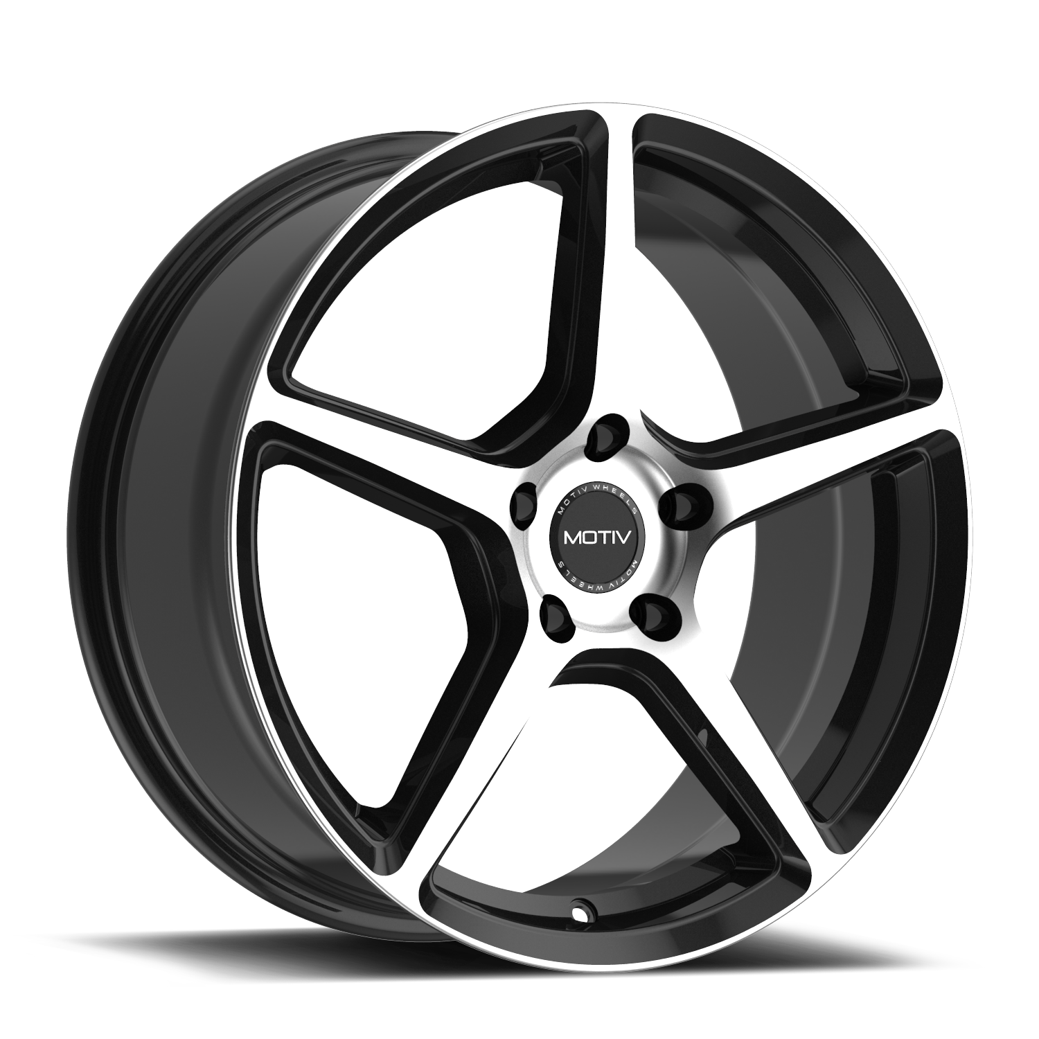 Motiv 433MB Blade 17x7.5 Cast Aluminum Wheel with 5x4.50 Bolt Pattern and +40 Offset