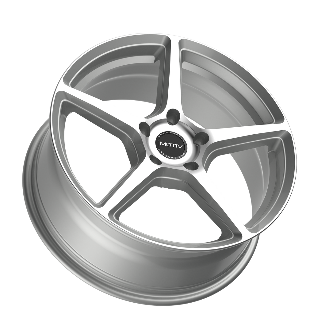 Motiv 433MS Blade 16x7.5 Cast Aluminum Wheel with 5x108 Bolt Pattern and +40 Offset