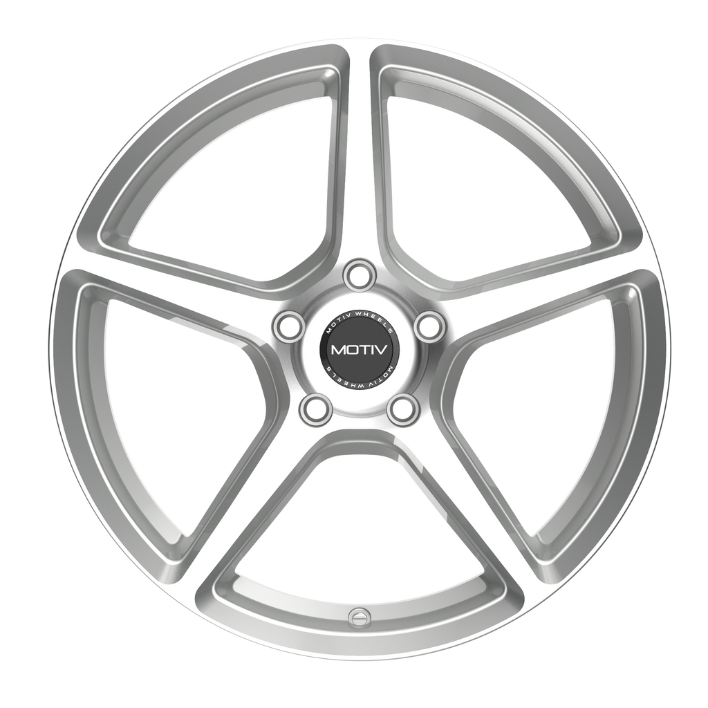 Motiv 433MS Blade 16x7.5 Cast Aluminum Wheel with 5x108 Bolt Pattern and +40 Offset