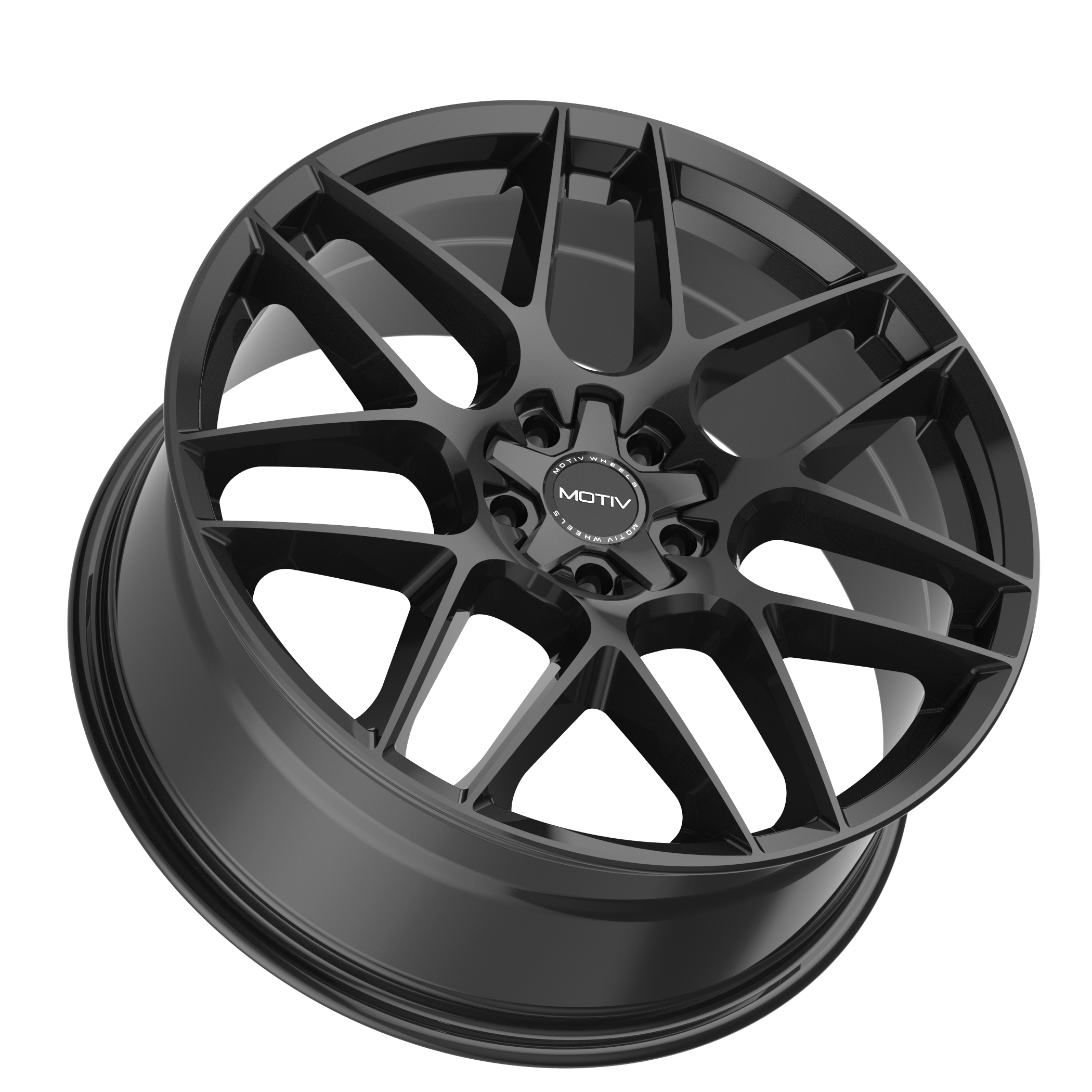 Motiv 435B Foil 20x8.5 Cast Aluminum Wheel with 5x108 Bolt Pattern and +40 Offset