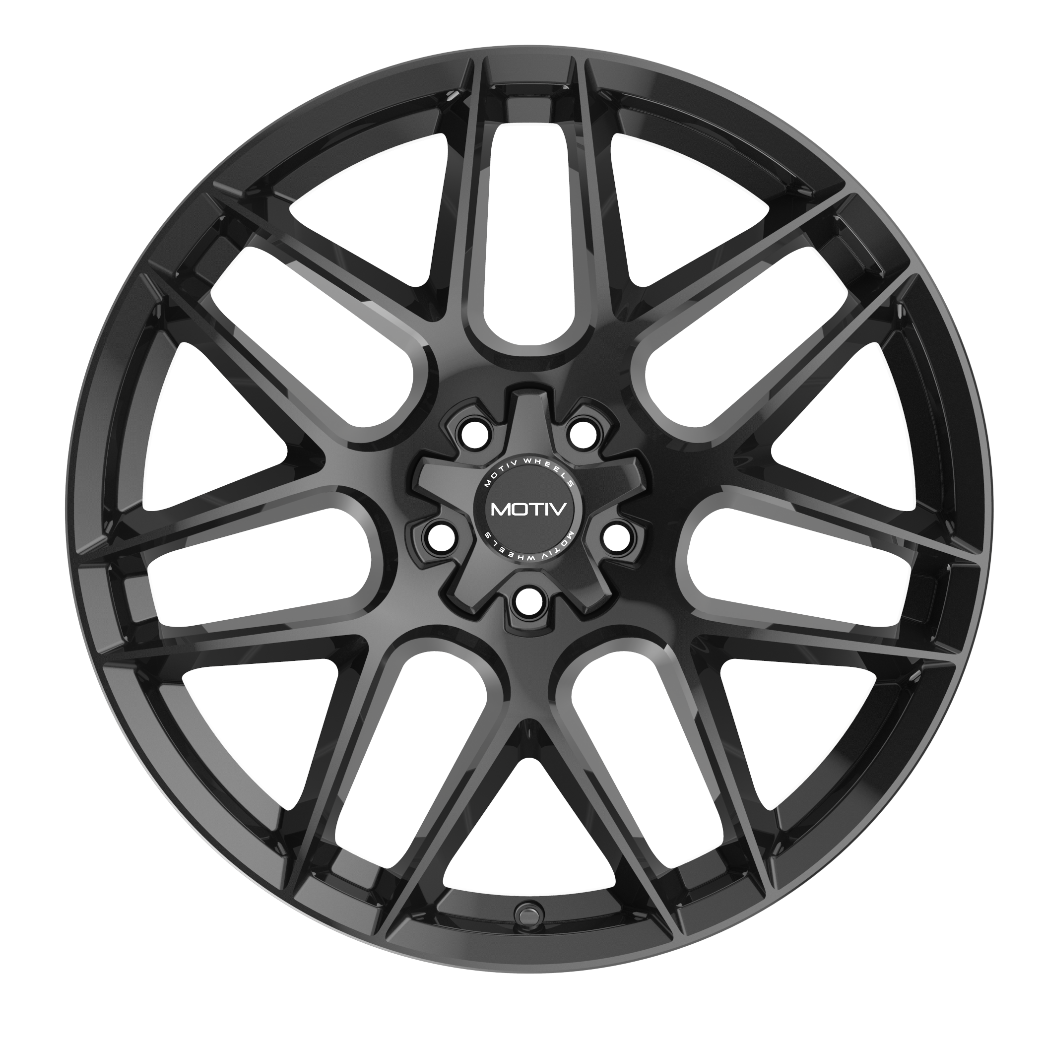 Motiv 435B Foil 20x8.5 Cast Aluminum Wheel with 5x108 Bolt Pattern and +40 Offset