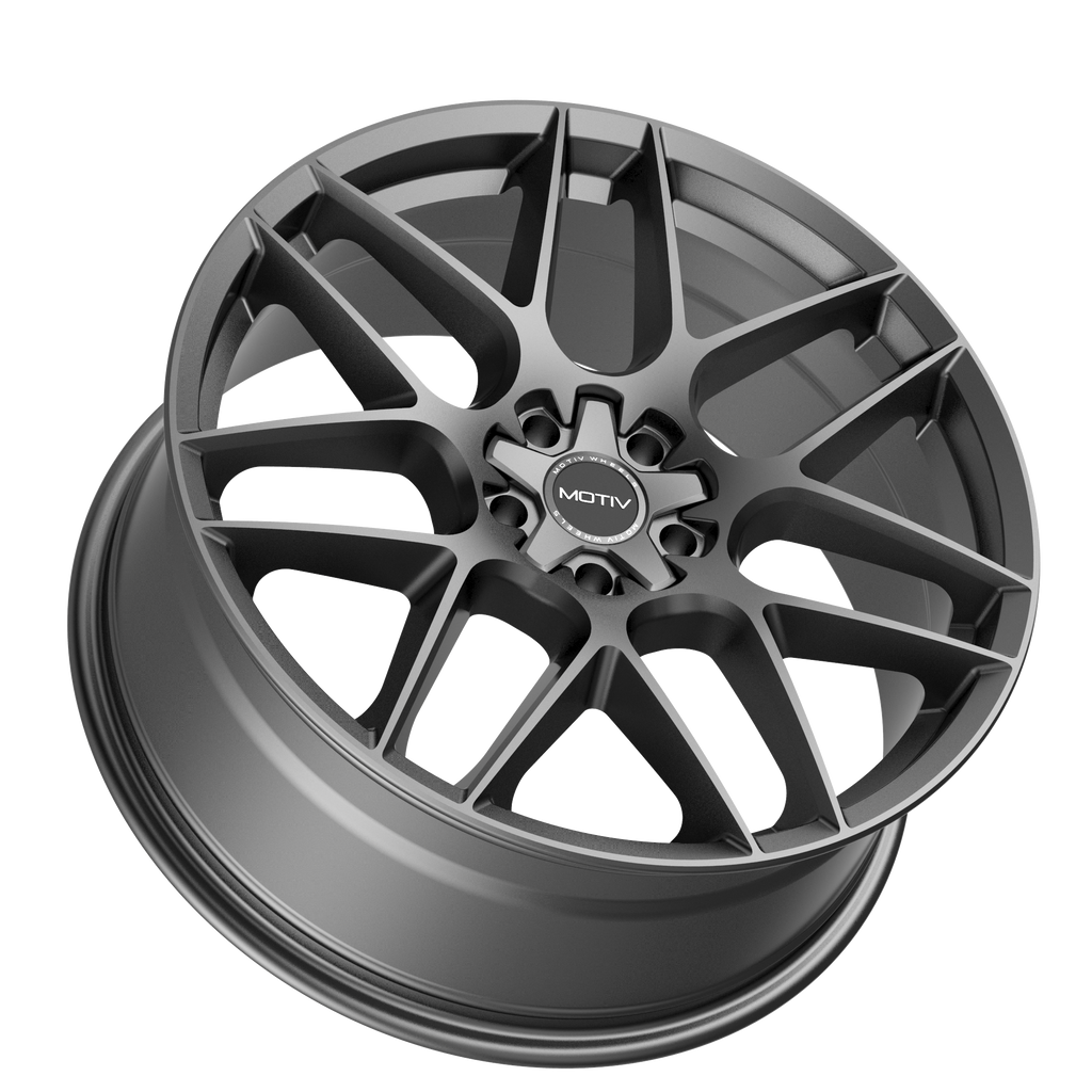 Motiv 435G Foil 17x7.5 Cast Aluminum Wheel with 5x4.50 and 5x120 Bolt Pattern, +40 Offset