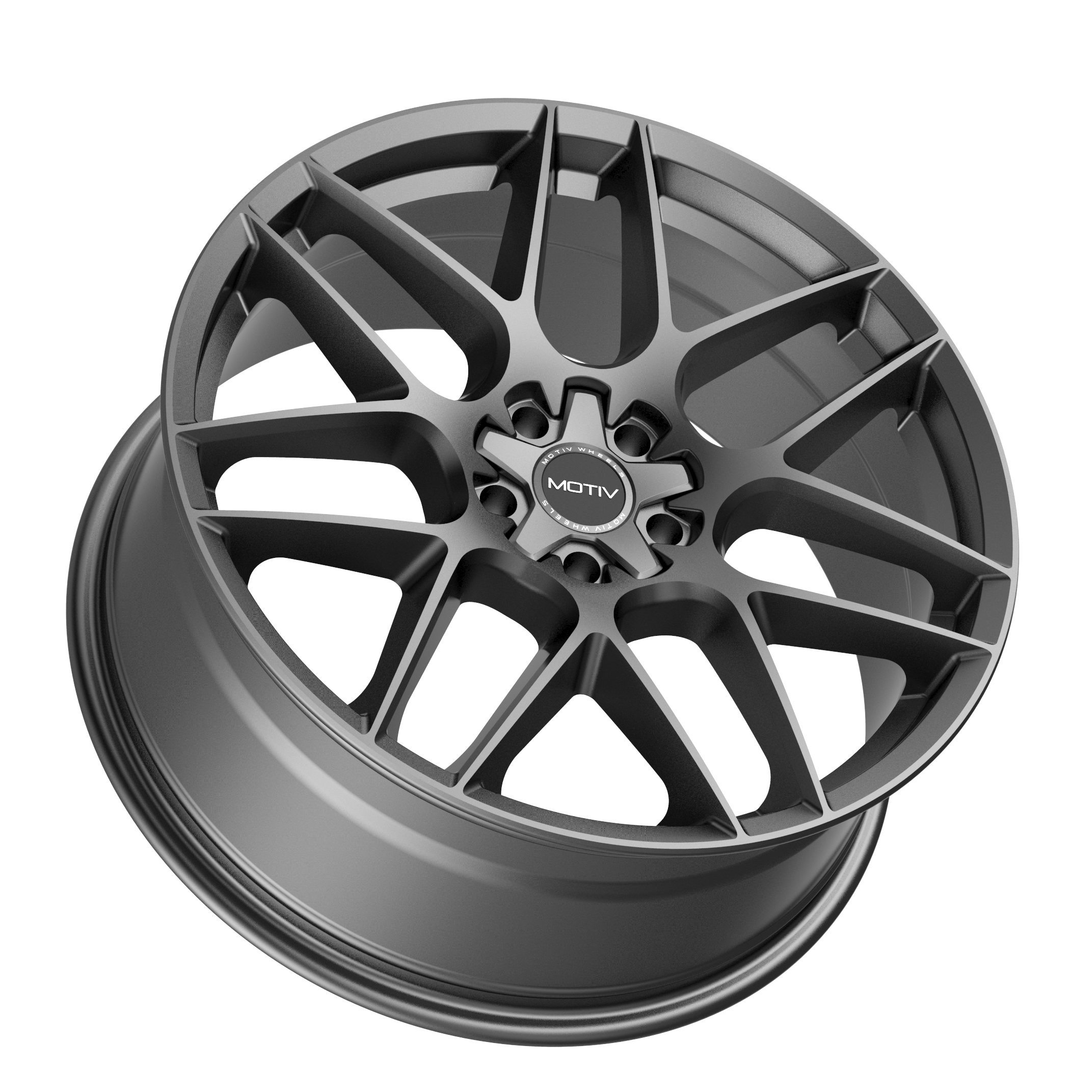 Motiv 435G Foil 17x7.5 Cast Aluminum Wheel with 5x4.50 and 5x120 Bolt Pattern, +40 Offset