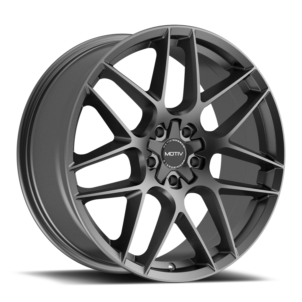 Motiv 435G Foil 17x7.5 Cast Aluminum Wheel with 5x4.50 and 5x120 Bolt Pattern, +40 Offset