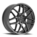 Motiv 435G Foil 17x7.5 Cast Aluminum Wheel with 5x4.50 and 5x120 Bolt Pattern, +40 Offset