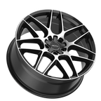 Motiv 435MB Foil 18x8 Cast Aluminum Wheel with 5x115/5x120 Bolt Pattern and +20 Offset
