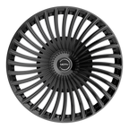 Motiv 438B-2295515 22x9 Cast Aluminum Wheel with 5x115 / 5x120 Bolt Pattern and +15 Offset