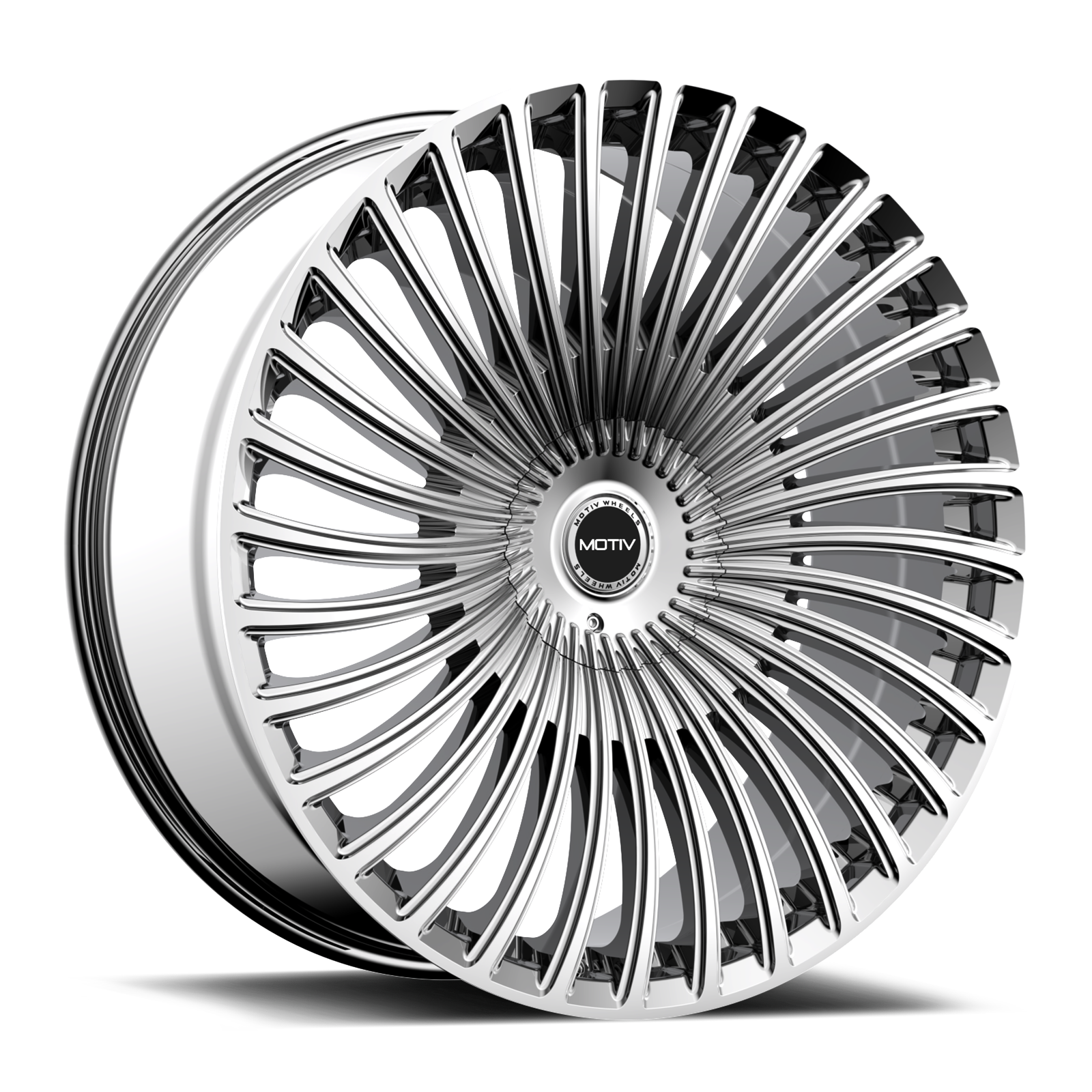 Motiv 438C 24x9.5 Cast Aluminum Wheel with 5x115/5x120 Bolt Pattern and +15 Offset