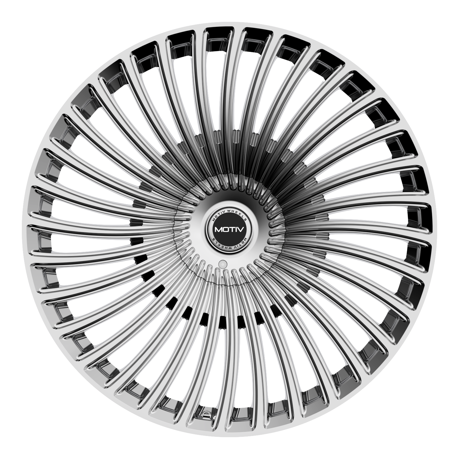 Motiv 438C 24x9.5 Cast Aluminum Wheel with 5x115/5x120 Bolt Pattern and +15 Offset