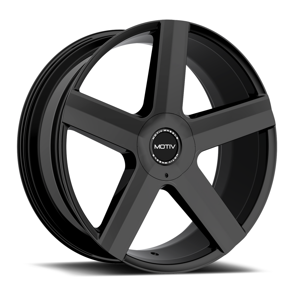Motiv 439B-2296825 22x9 Cast Aluminum Wheel with 6x135 and 6x5.50 Bolt Patterns, +25 Offset, 106.2mm Hub Bore