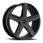 Motiv 439B-2296825 22x9 Cast Aluminum Wheel with 6x135 and 6x5.50 Bolt Patterns, +25 Offset, 106.2mm Hub Bore