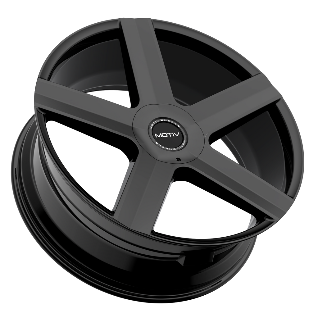 Motiv 439B-2296825 22x9 Cast Aluminum Wheel with 6x135 and 6x5.50 Bolt Patterns, +25 Offset, 106.2mm Hub Bore
