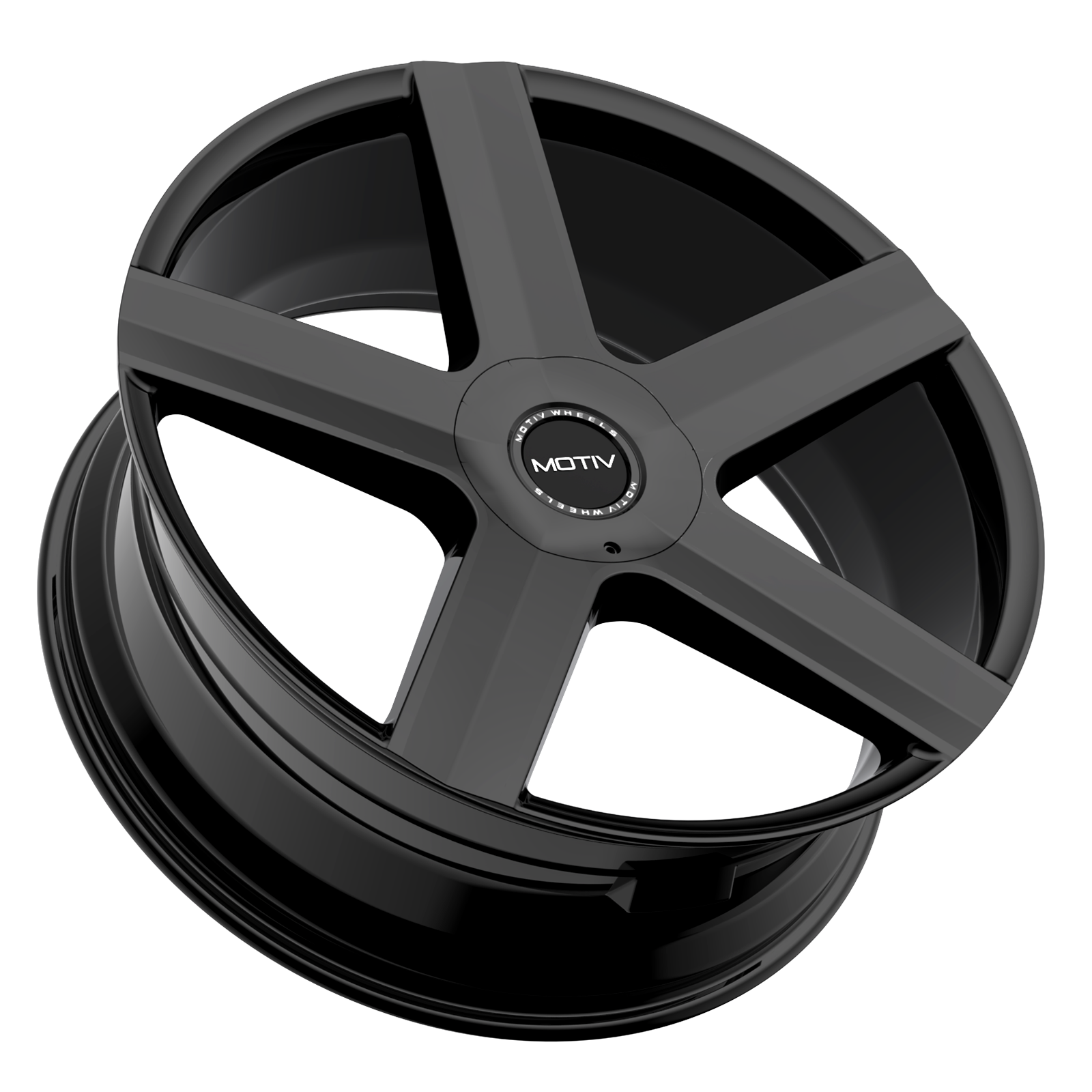 Motiv 439B-2296825 22x9 Cast Aluminum Wheel with 6x135 and 6x5.50 Bolt Patterns, +25 Offset, 106.2mm Hub Bore