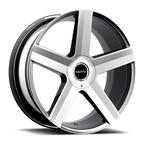 Motiv 439C 24x9.5 Cast Aluminum All-Season Wheel for 5x115 and 5x120 Bolt Patterns with +15 Offset