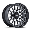 Moto Metal MO814 TEKTON 20x9 Gloss Black Machined Alloy Wheel for 5x127 Bolt Pattern
