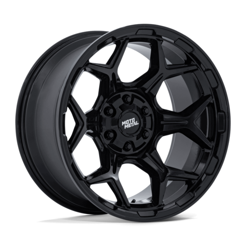 Moto Metal MO815 DUX 20x10 Gloss Black Wheel with -18 Offset for 5x114.3/5x127 Bolt Patterns