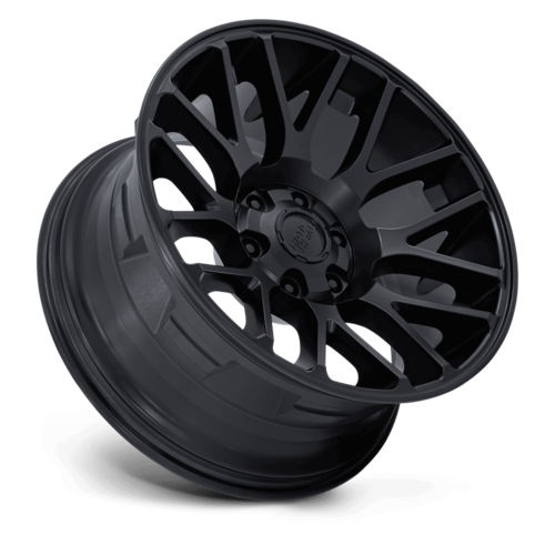 Moto Metal MO816 Overlook 20x9 Blackout Wheel - 5x114.3/5x127 Bolt Pattern, +1 Offset